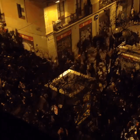Riots in Barcelona After Squatters Evicted From Former Bank