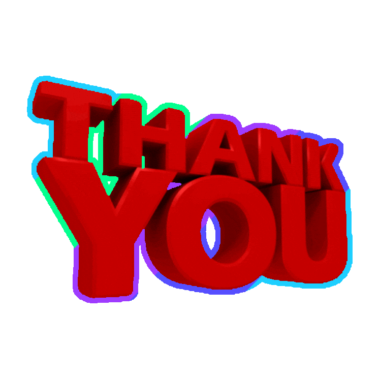 thanks thank you Sticker