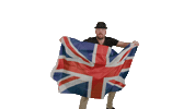 Dr Peacock England Sticker by DVTD MGMT