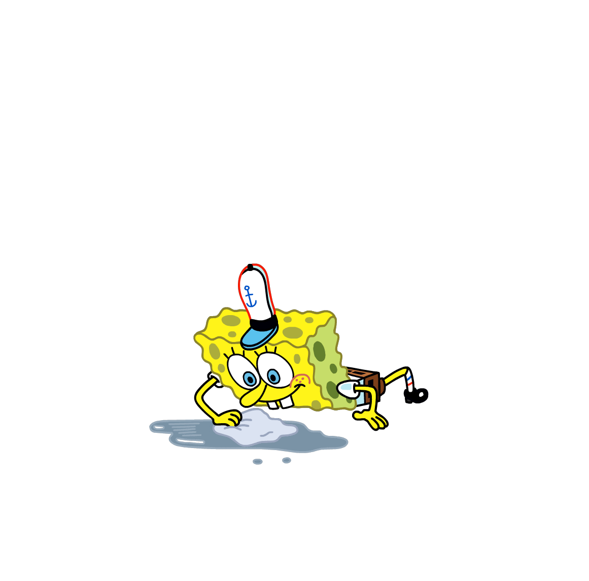 Nickelodeon Reaction Sticker by Cartuna