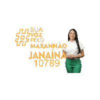Janaina Sticker by janainaramos.eu