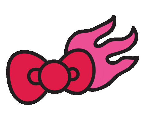 Racing Race Sticker by Hello Kitty