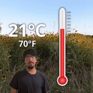 21 °C