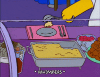homer simpson buffet GIF