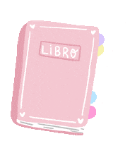 Pink Read Sticker by memofix