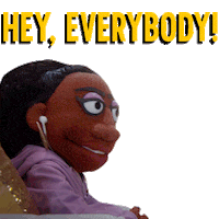 Whats Up Hello Sticker by Crank Yankers