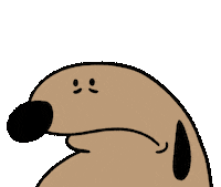 Dog Sticker by DOGZZZ