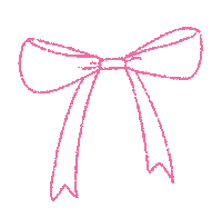 Pink Bow Sticker