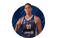 Womens Basketball Emily Sticker by ALBA BERLIN