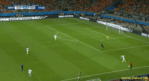 mess up van persie GIF by Fusion