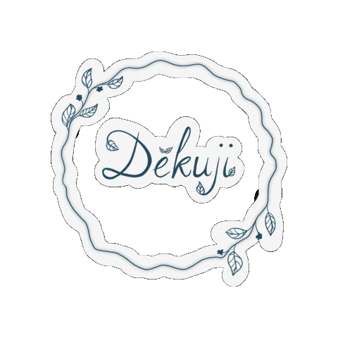 KioreDesign giphygifmaker thank you thanks leaves Sticker