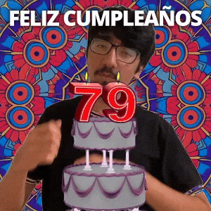 ¡Feliz 79.º cumpleaños!