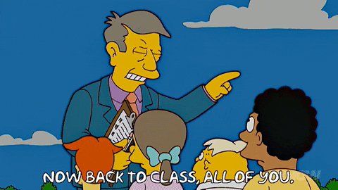 Episode 14 Superintendent Chalmers GIF by The Simpsons