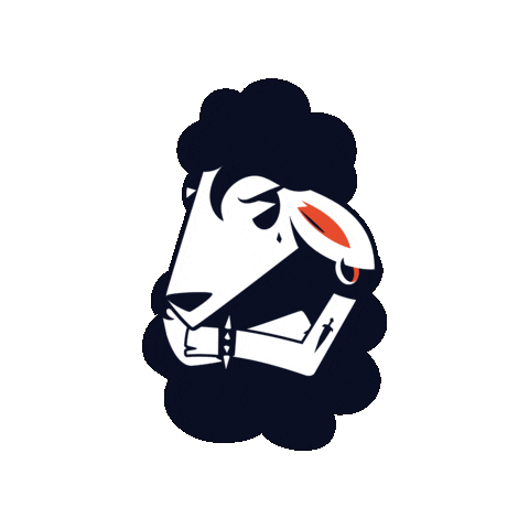 Sheep Sticker by Dablion agency