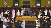 fight attacking GIF by South Park 