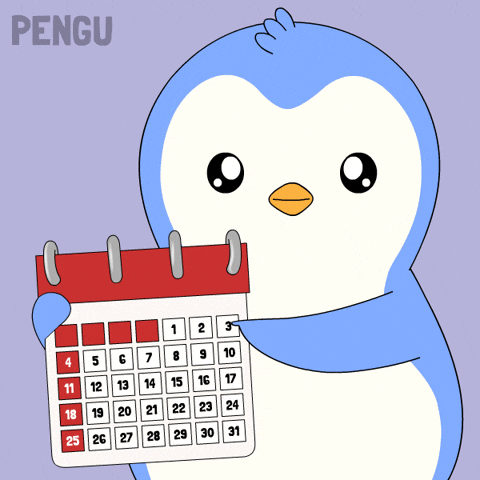Booking See You GIF by Pudgy Penguins