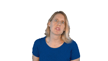 CarlaDelaney actress actor shy embarrassed Sticker