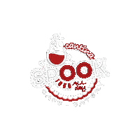 spookcantina food coffee greece athens Sticker