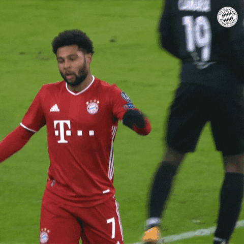 Champions League Reaction GIF by FC Bayern Munich