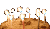 Birthday Cake Sticker by Travis