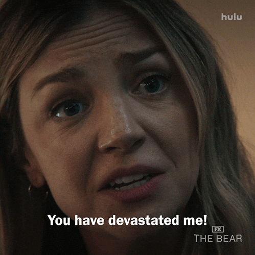 Sad Fx Networks GIF by The Bear