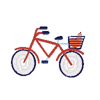 Fall Bike Sticker