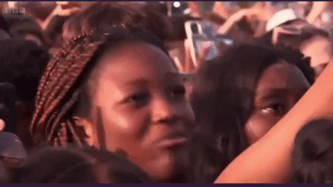 steviederrick concert crowd audience megan thee stallion GIF