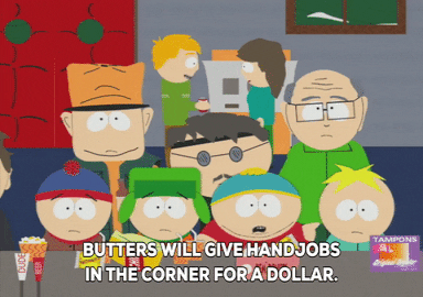eric cartman confidence GIF by South Park 