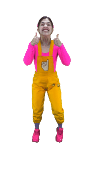 Thumbs Up Sticker by Los Meñiques De La Casa