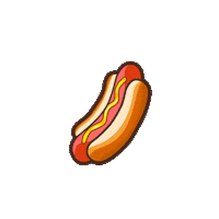 nosopatches summer sustainable eco hotdog Sticker