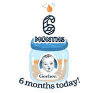 nestlegerberph baby baby food babyfood gerber Sticker
