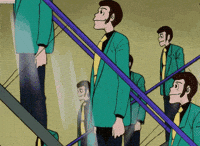 Lupin Iii Escalator GIF