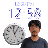 12Pm Sticker