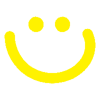 soumii happy smile loop yellow Sticker