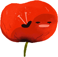 Flower Sigh Sticker by Cris