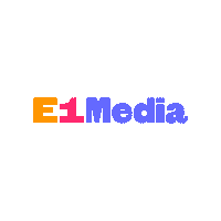 E1Media e1ma e1 media agency e1media e1m Sticker