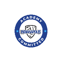 Indy Sticker by The Academy Volleyball Club