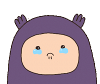 Sad Cry Sticker