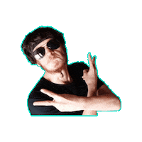 Serious Sticker Sticker