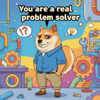 Thinking Good Job GIF by Doge Pound