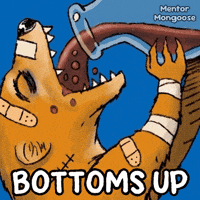 Bottoms Up Bottle GIF by VeeFriends