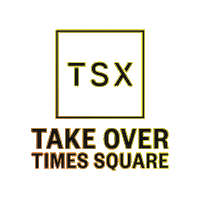 tsxentertainment times square tsx tsx entertainment tsxe Sticker