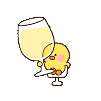 Cheers Wine Sticker by LINE FRIENDS