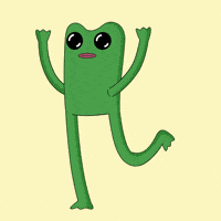 Good Vibes Dancing GIF by fwogs