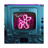 The Party Karaoke Sticker by DØUBLE IDENTITY