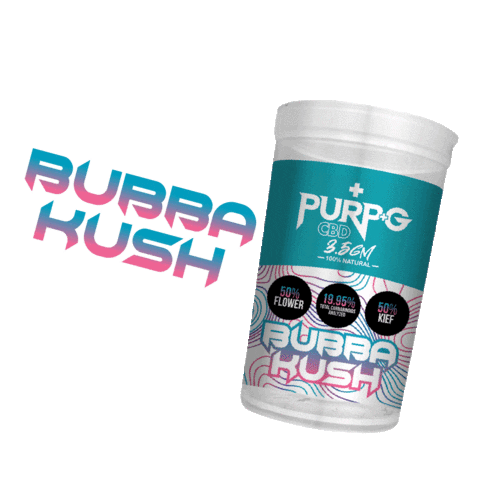 PurpG_CBD giphyupload cbd purpg bubba kush Sticker
