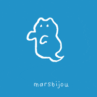 White Cat Milkshake GIF