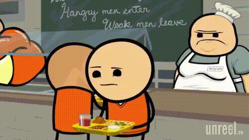 nervous cyanide and happiness GIF by Unreel Entertainment