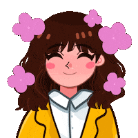 Happy Yellow Jacket Sticker by Edcent id