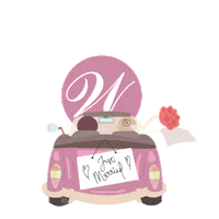 Weddingku_Group love wedding bride couples Sticker